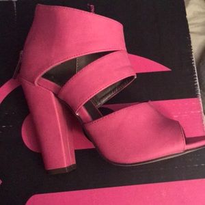 Pink Michael Antonio heels